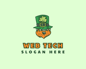 Lucky Irish Leprechaun logo design