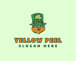 Lucky Irish Leprechaun logo design