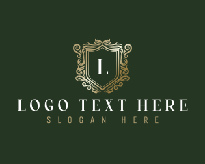 Luxury Crest Ornamental logo