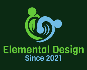 Nature Water Element  logo