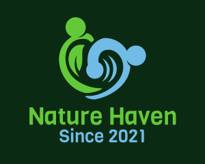 Nature Water Element  logo design