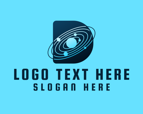 Space logo example 3