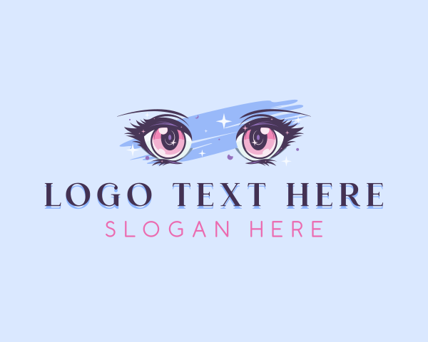 Glam logo example 2