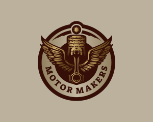 Motor Engine Wings logo