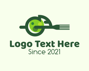 Green Chameleon Fork logo