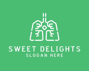 Medical Respiratory Lungs Logo