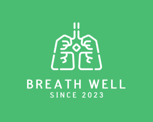Medical Respiratory Lungs logo