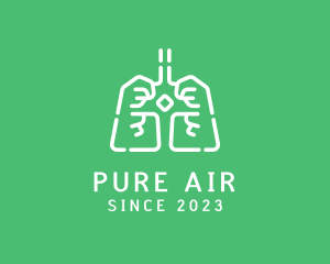 Medical Respiratory Lungs logo