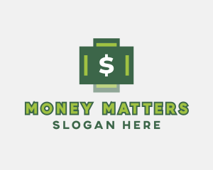 Dollar Money Cash logo design