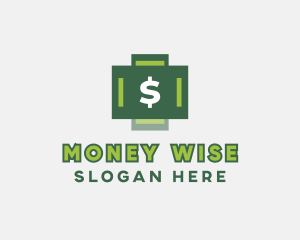 Dollar Money Cash logo design