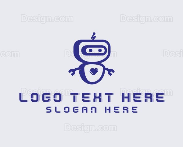 Educational Toy Robot Logo