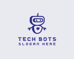 Educational Toy Robot logo design