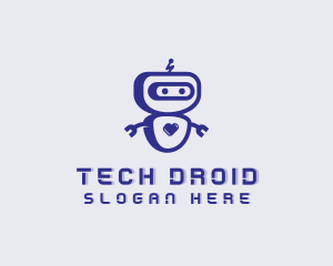 Educational Toy Robot logo design