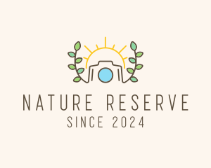 Nature Tropic Camera logo design