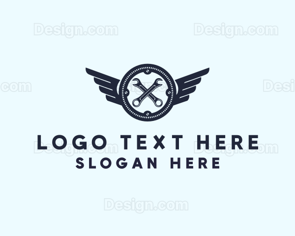 Mechanic Tool Repair Logo