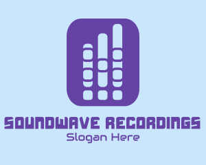 Audio Recording Mix logo design