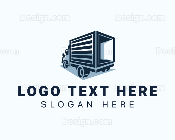 Truck Courier Freight Logo