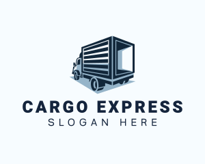 Truck Courier Freight logo design