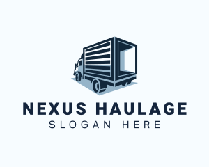 Truck Courier Freight logo design