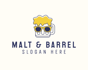 Fancy Beer Mug logo