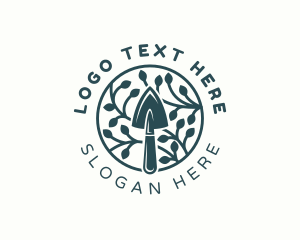 Trowel Leaf Gardening logo