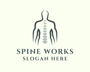 Chiropractor Spine Treatment logo