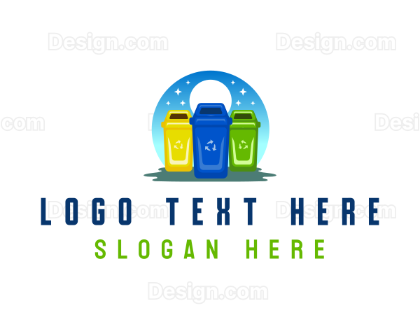 Recycle Bin Containers Logo