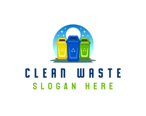 Recycle Bin Containers logo design