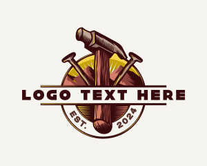 Hammer Carpentry Tools logo