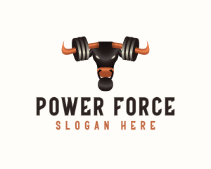 Fitness Gym Bull Weights logo