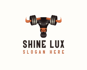 Fitness Gym Bull Weights logo