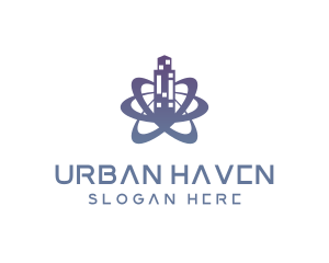 Urban Tower Galaxy logo design