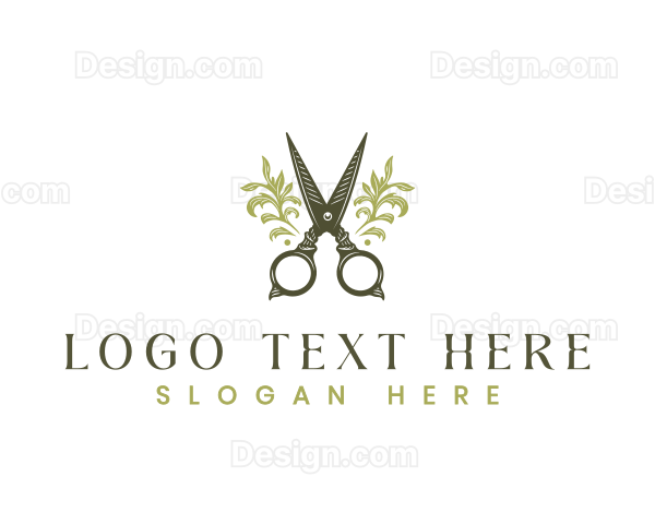 Ornate Tailoring Scissors Logo