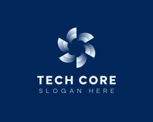 Cyberspace Tech Software logo design