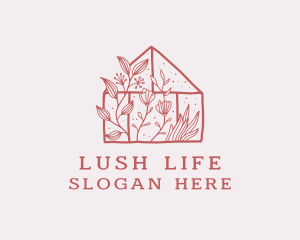 Botanical Greenhouse Plant  logo
