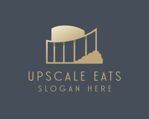 Upscale Real Estate logo design