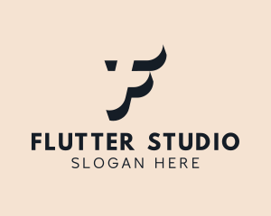 Modern Photography Studio Letter F logo design