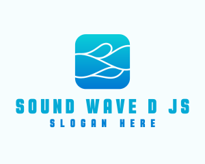 Wave Aqua Water logo design