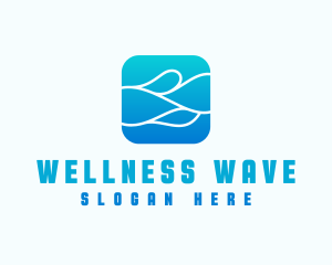 Wave Aqua Water logo design