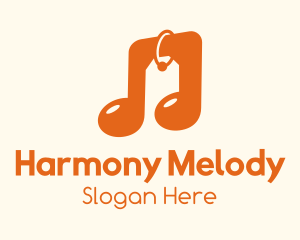 Modern  Music Note logo