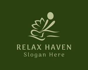 Relaxing Massage Spa logo design