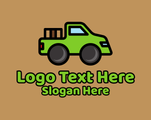 Delivery Pickup Truck Logo