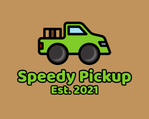 Delivery Pickup Truck logo