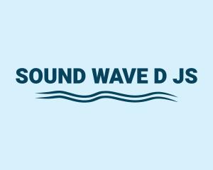 Marine Beach Coast Wave logo design