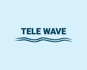 Marine Beach Coast Wave logo design