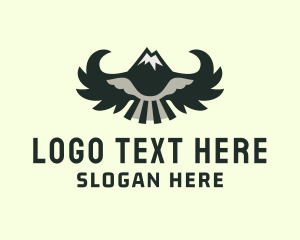 Winged Mountain Peak Camping  Logo