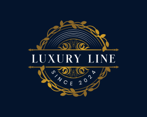 Luxury Vine Crest logo design