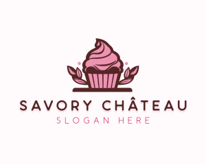 Pastry Dessert Cupcake logo design