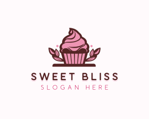 Pastry Dessert Cupcake logo design