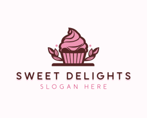 Pastry Dessert Cupcake logo design